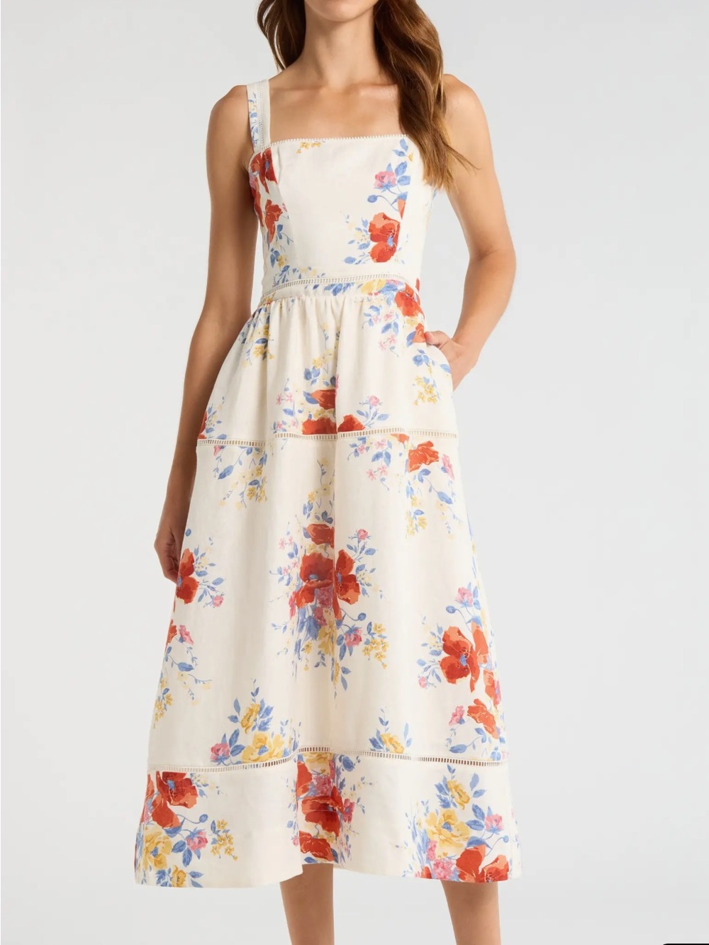 Everett Linen Midi Sundress
Reformation